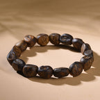 Zenflowing Natural Hainan Kyara Agarwood Scar Bead Bracelet