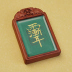 Zenflowing Hand-Painted Zi Wei Talisman Pi Xiu Taoist Pendant