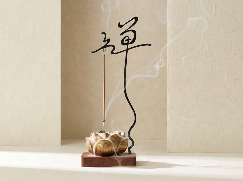 Zenflowing Lotus Serenity Inverted Incense Holder