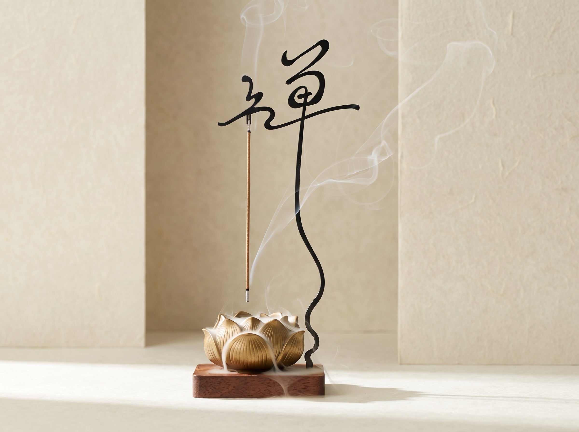 Zenflowing Lotus Serenity Inverted Incense Holder