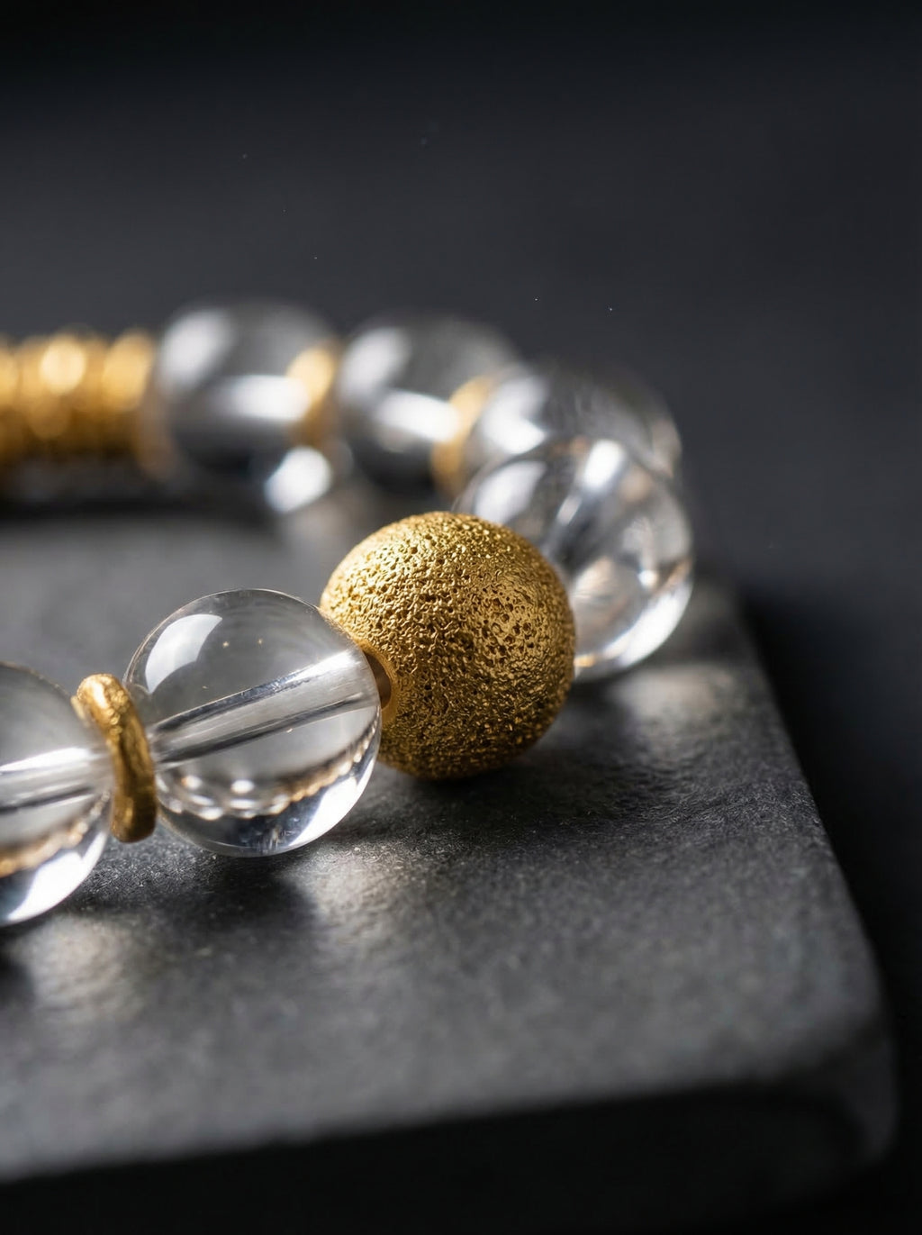 Zenflowing Natural White Crystal Ancient Wrapped Energy Bracelet