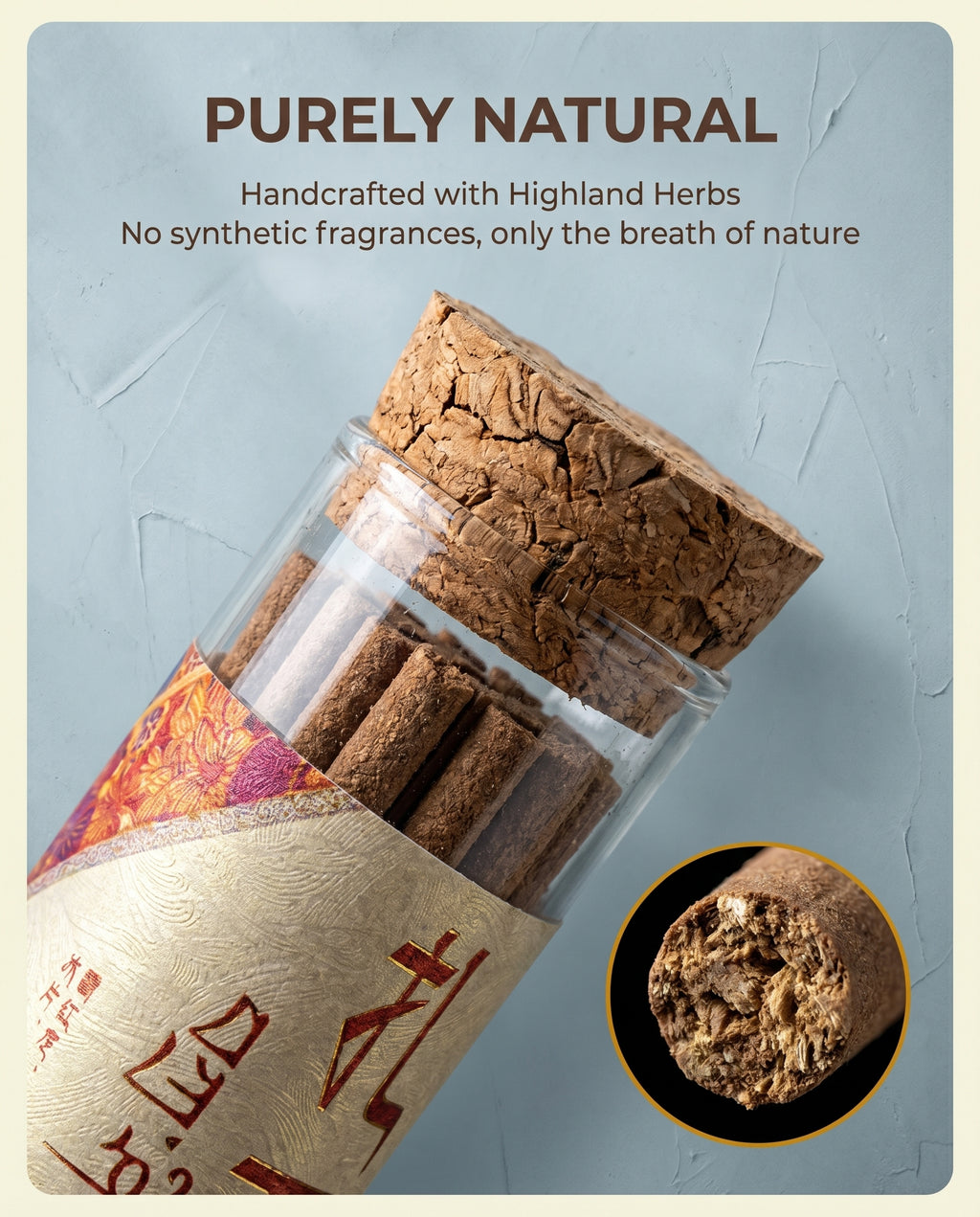 Zenflowing Mind Cultivation & Energy Purification Tashi Delek Tibetan Herbal Sandalwood Incense Stick