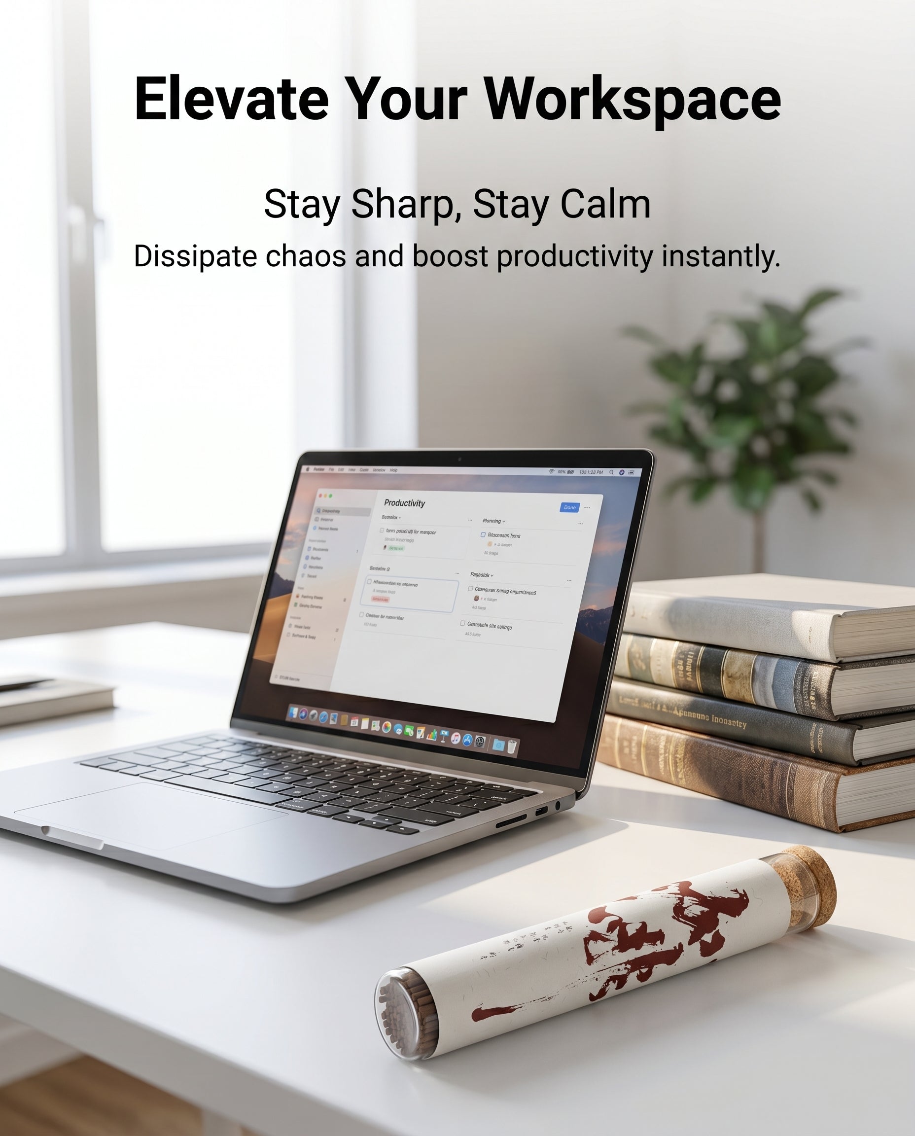 Zenflowing Energizing & Focus Enhancing Coffee Sandalwood Incense Stick