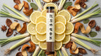 Zenflowing Insect Repellent & Calming Spirit Tangerine Peel Lemon Lemongrass Natural Herbal Incense Stick