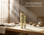 Zenflowing Promotes Deep Relaxation White Tea Sandalwood Incense Sticks