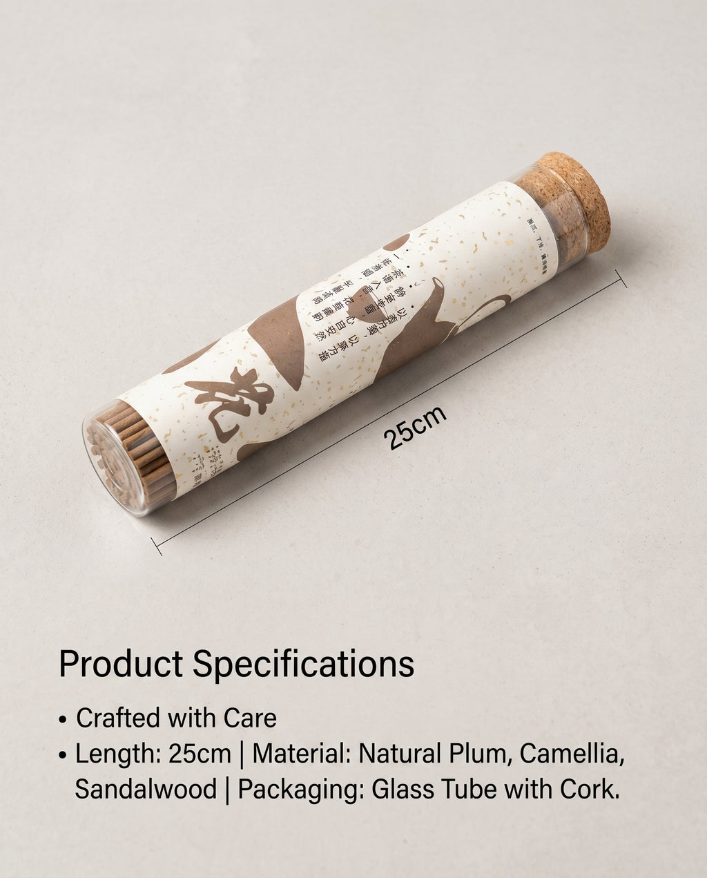 Zenflowing Energizing & Focus Enhancing Plum Blossom Camellia Sandalwood Incense Stick