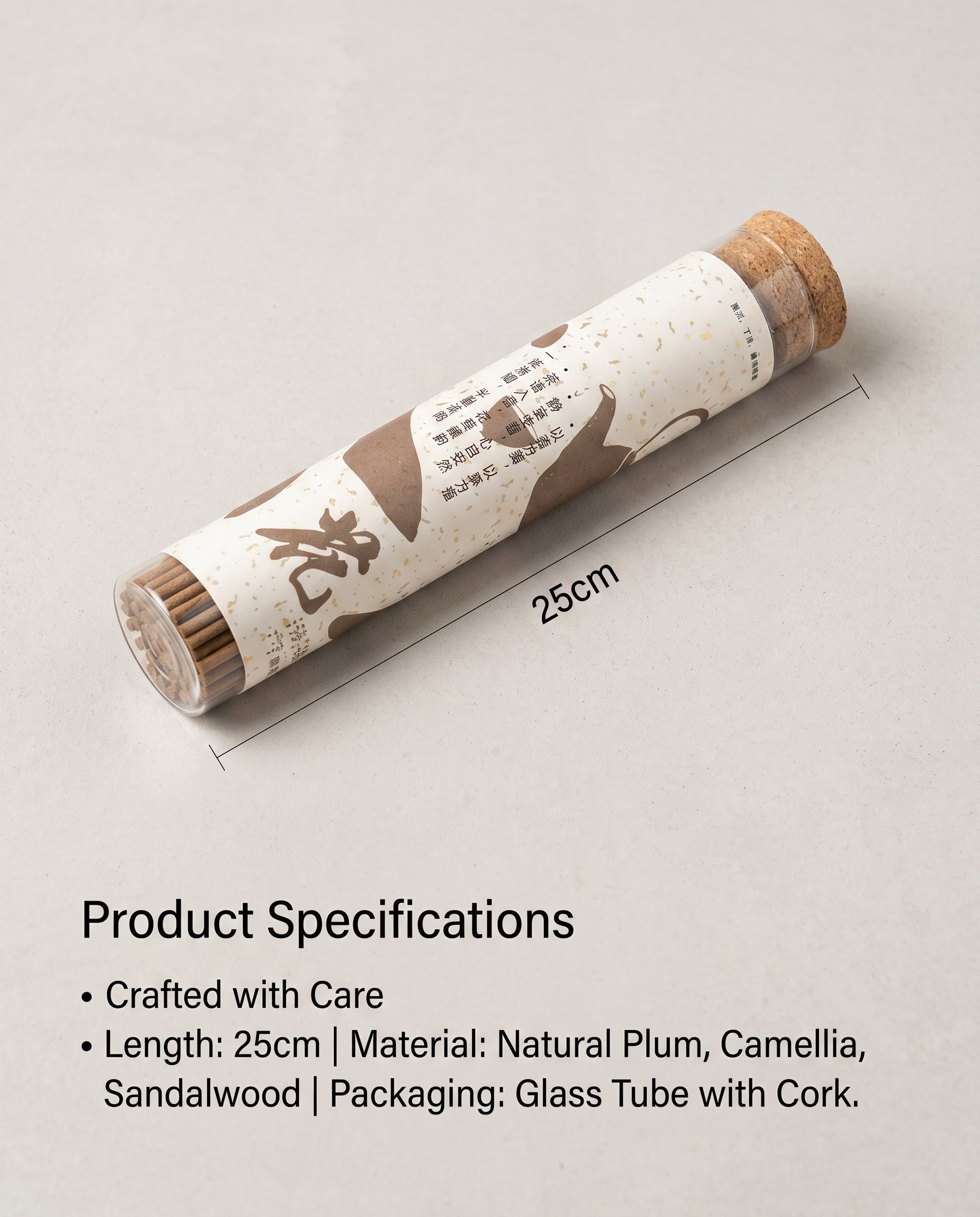 Zenflowing Energizing & Focus Enhancing Plum Blossom Camellia Sandalwood Incense Stick