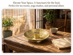 Zenflowing Brass Bagua I Ching Incense Holder Tray