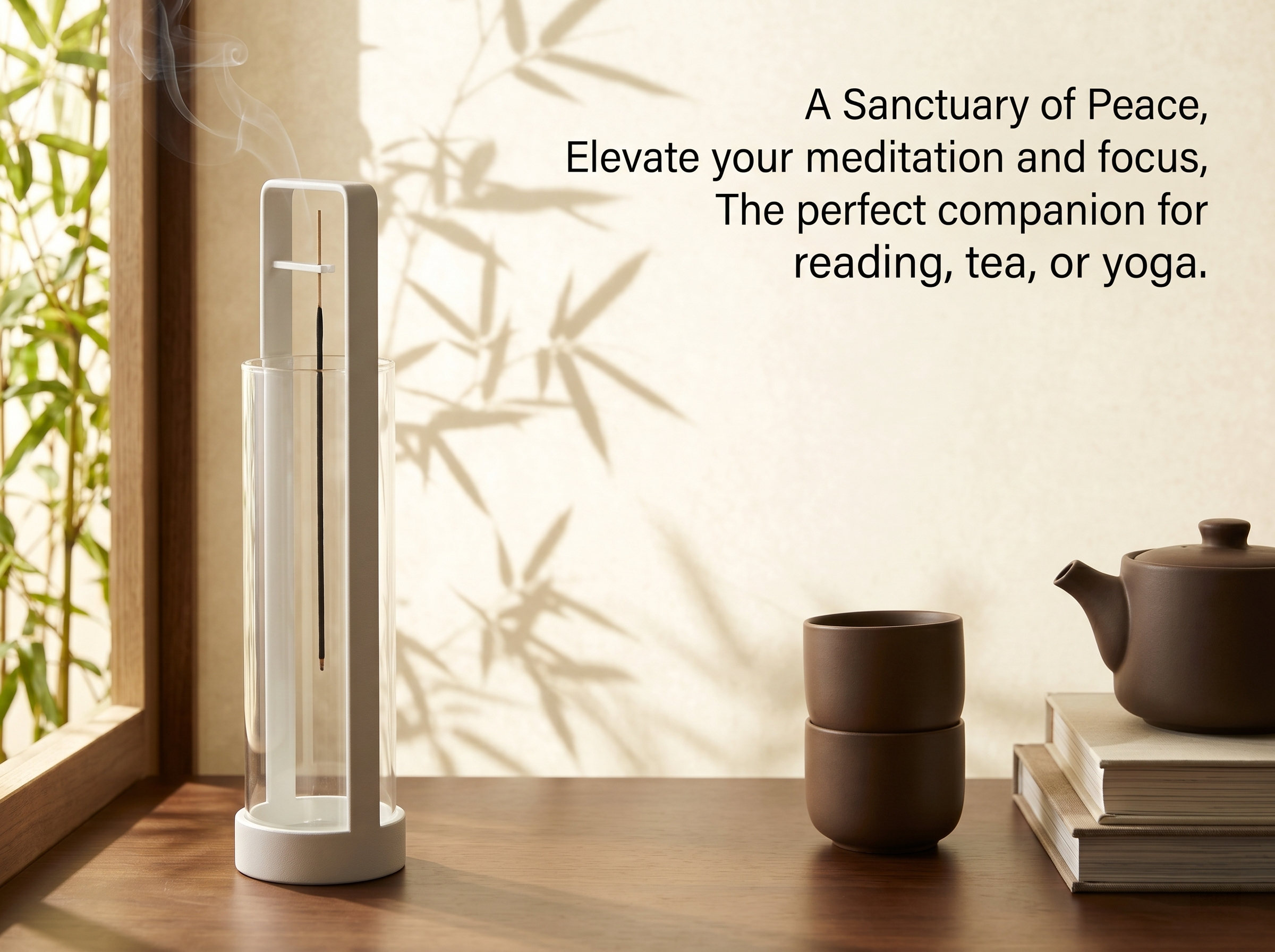 Zenflowing Detachable Glass Hanging Incense Burner