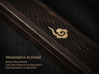 Zenflowing Ebony Wood Horizontal Incense Box