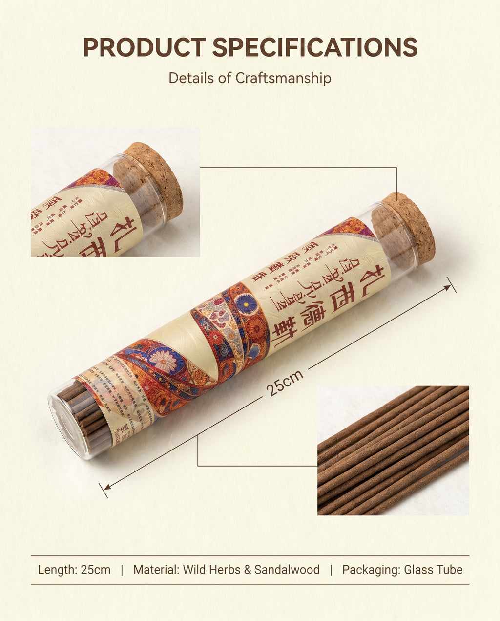 Zenflowing Mind Cultivation & Energy Purification Tashi Delek Tibetan Herbal Sandalwood Incense Stick