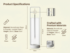 Zenflowing Detachable Glass Hanging Incense Burner