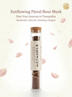Zenflowing Promotes Restful Sleep Floral Musk Sandalwood Incense Sticks