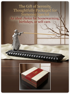 Zenflowing Multi-Function Wood & Glass Incense Burner