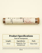 Zenflowing Mind Cultivation & Energy Purification Magnolia Tea Sandalwood Incense Stick