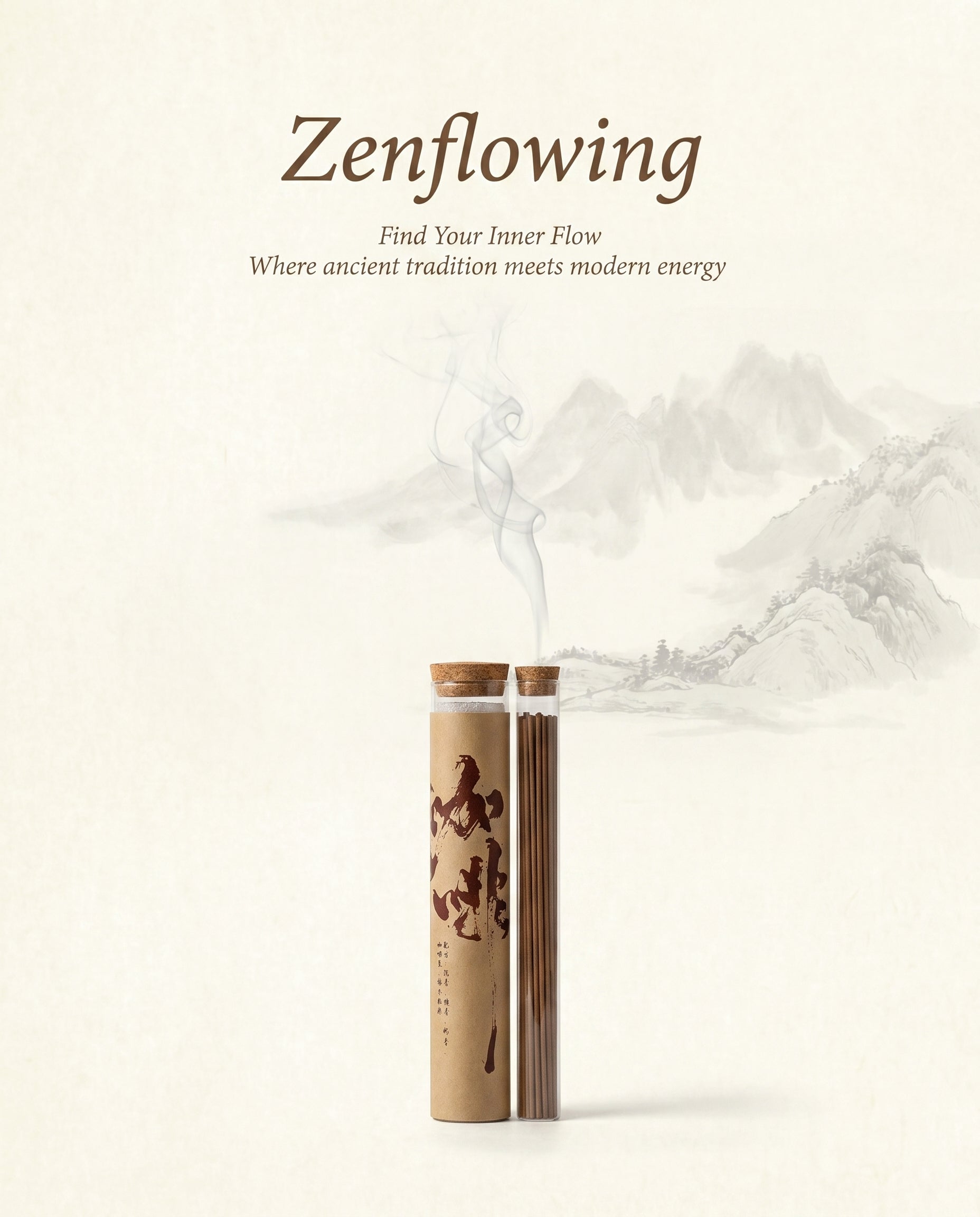 Zenflowing Energizing & Focus Enhancing Coffee Sandalwood Incense Stick