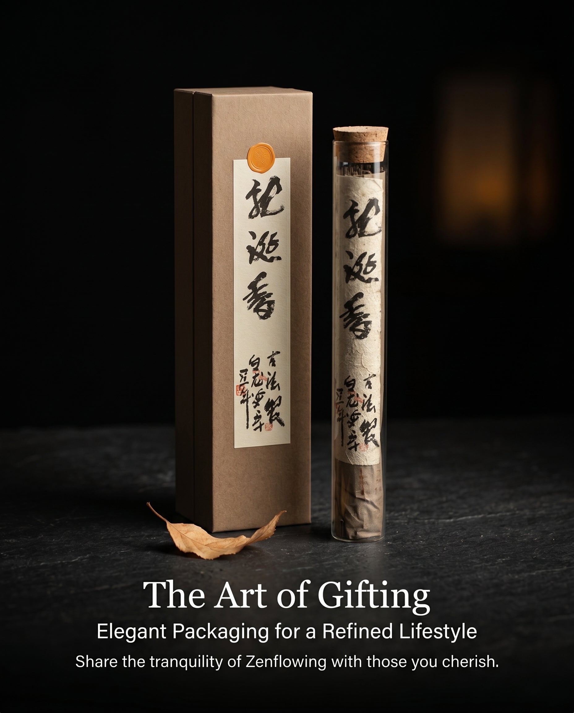 Zenflowing Enhances Deep Relaxation Ambergris Agarwood Sandalwood Incense Sticks